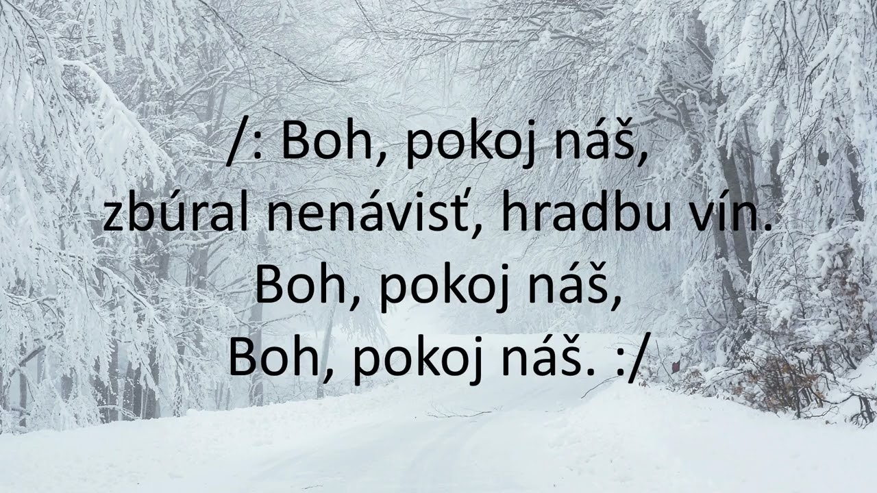 Boh, pokoj náš