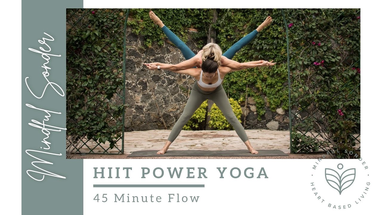 45 Minute Hiit Power Yoga || Full Body