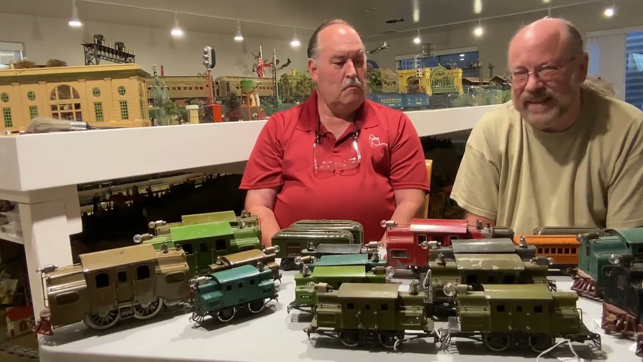 Ранние модели поездов Lionel Oddities стандартной и O-калибра 1913-24 гг.