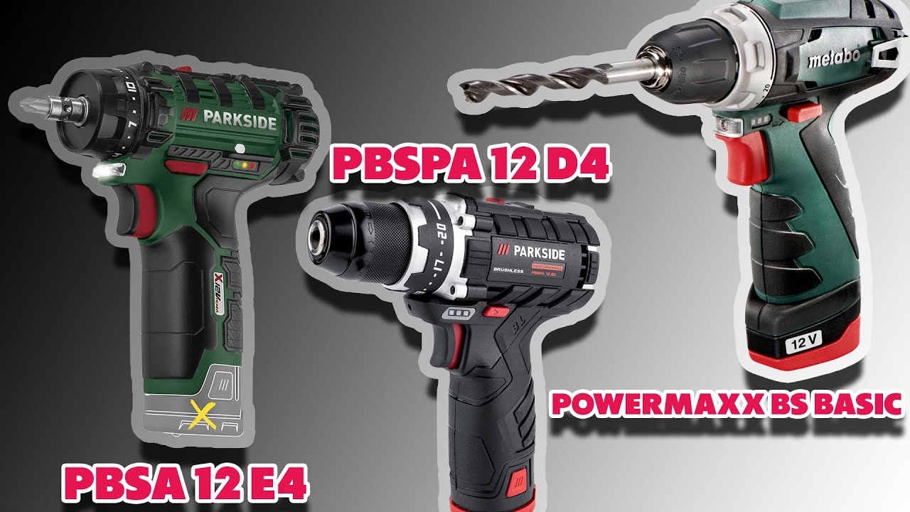 Aku vrtací šroubovák PBSA 12 E4/ PERFORMANCE  PBSPA 12 D4/ Metabo PowerMaxx BS Basic