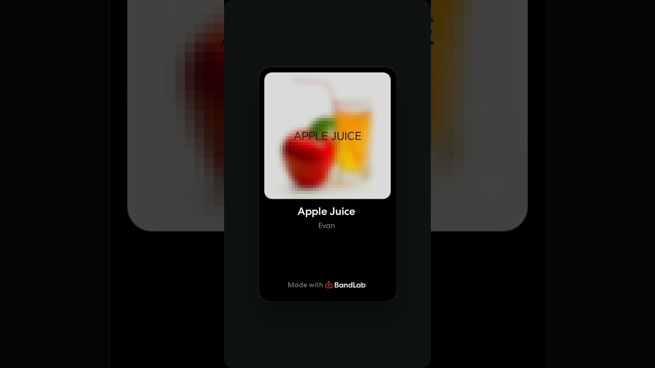Apple Juice by Evan