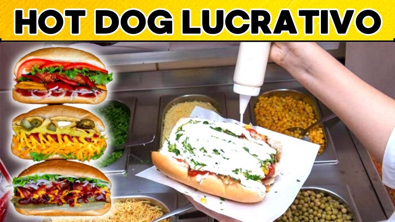 💲 COMO MONTAR um NEGÓCIO de CACHORRO QUENTE para VENDER  | Hot Dog Gourmet