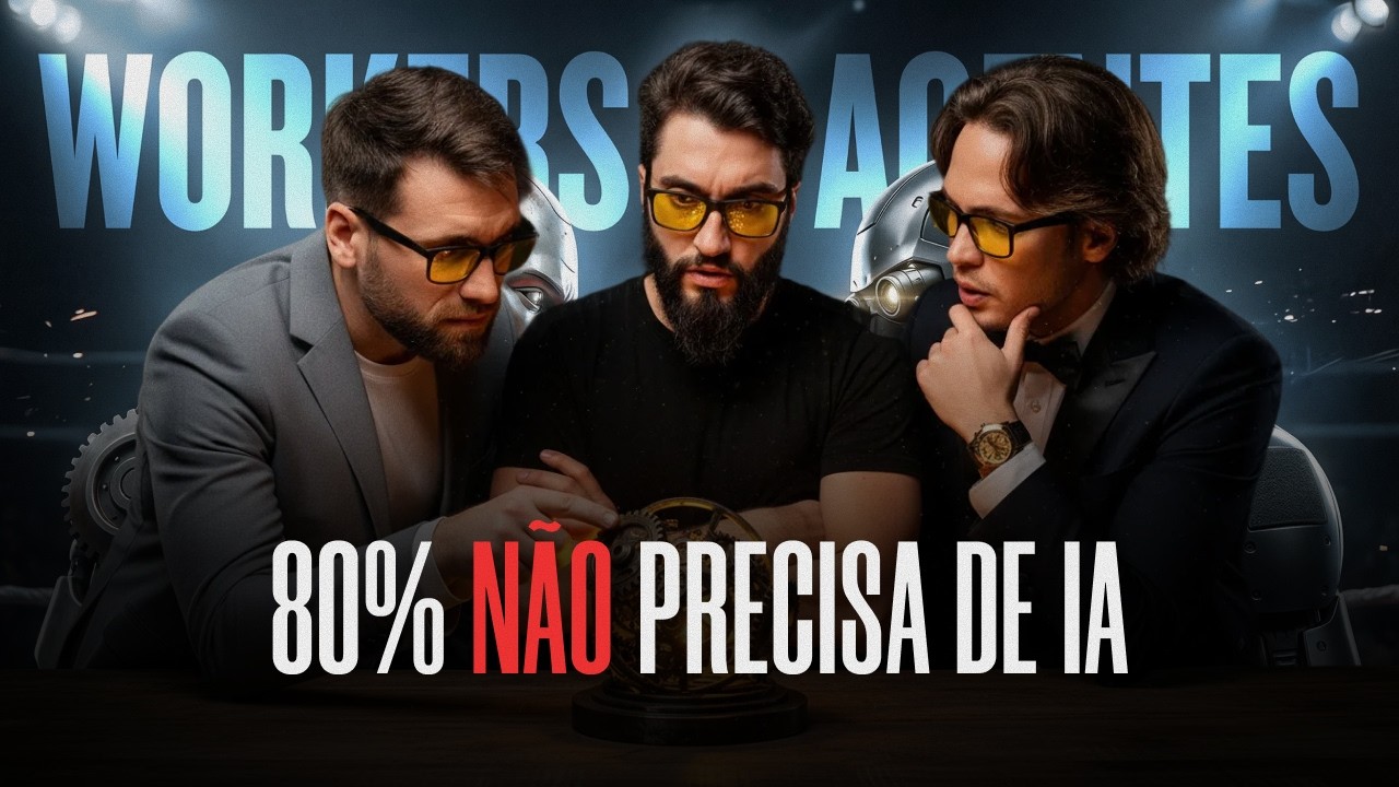 80% das suas tarefas NÃO precisam de IA