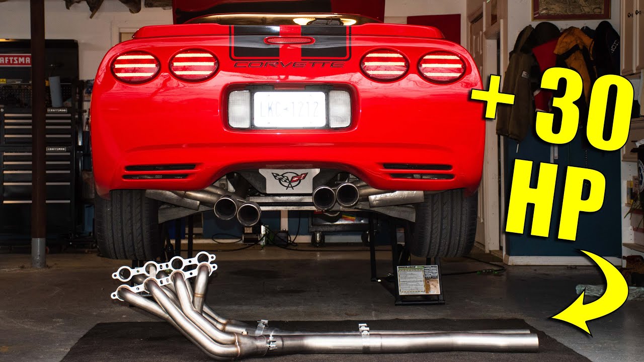 C5 Corvette gets Long Tube Headers & X-Pipe | Speed Engineering + Borla Catback
