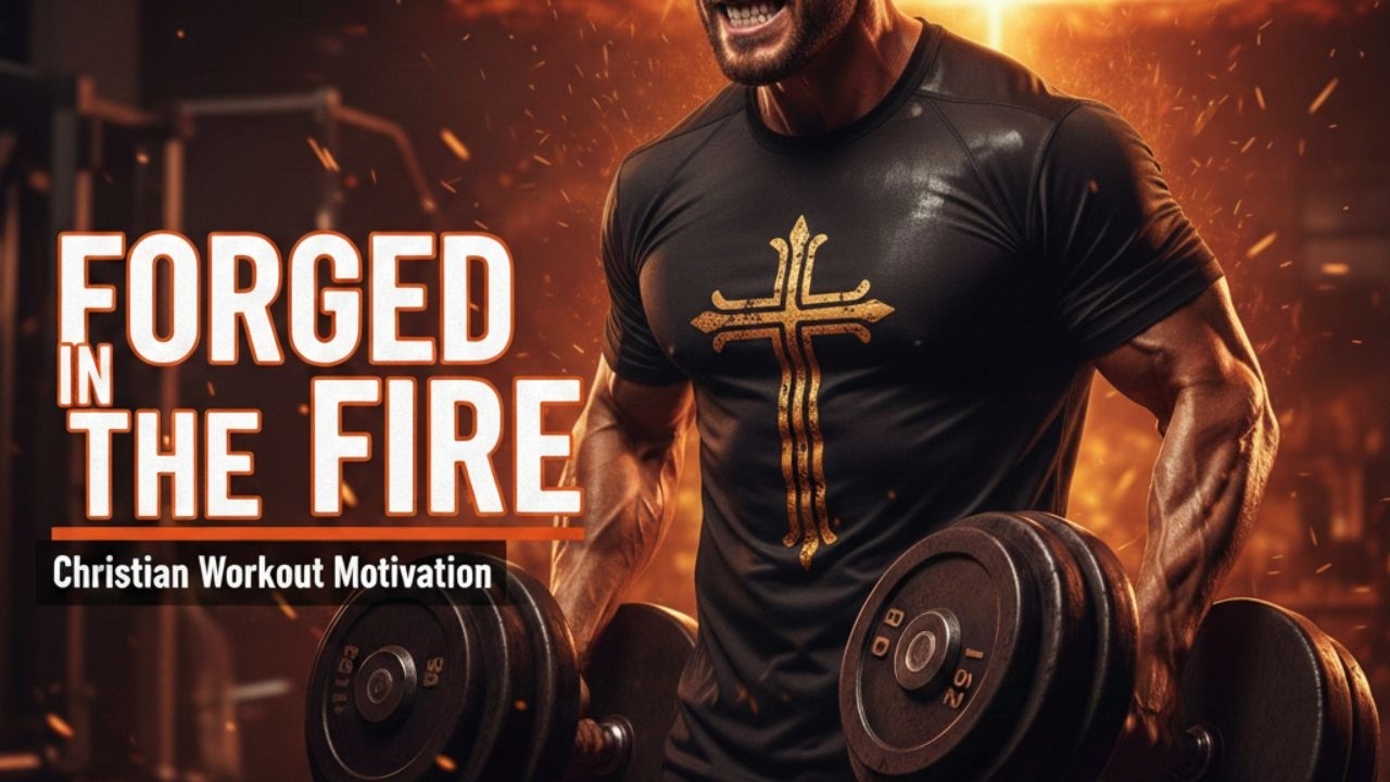 FORGED IN THE FIRE | Christian Gym Motivation | Built by Faith