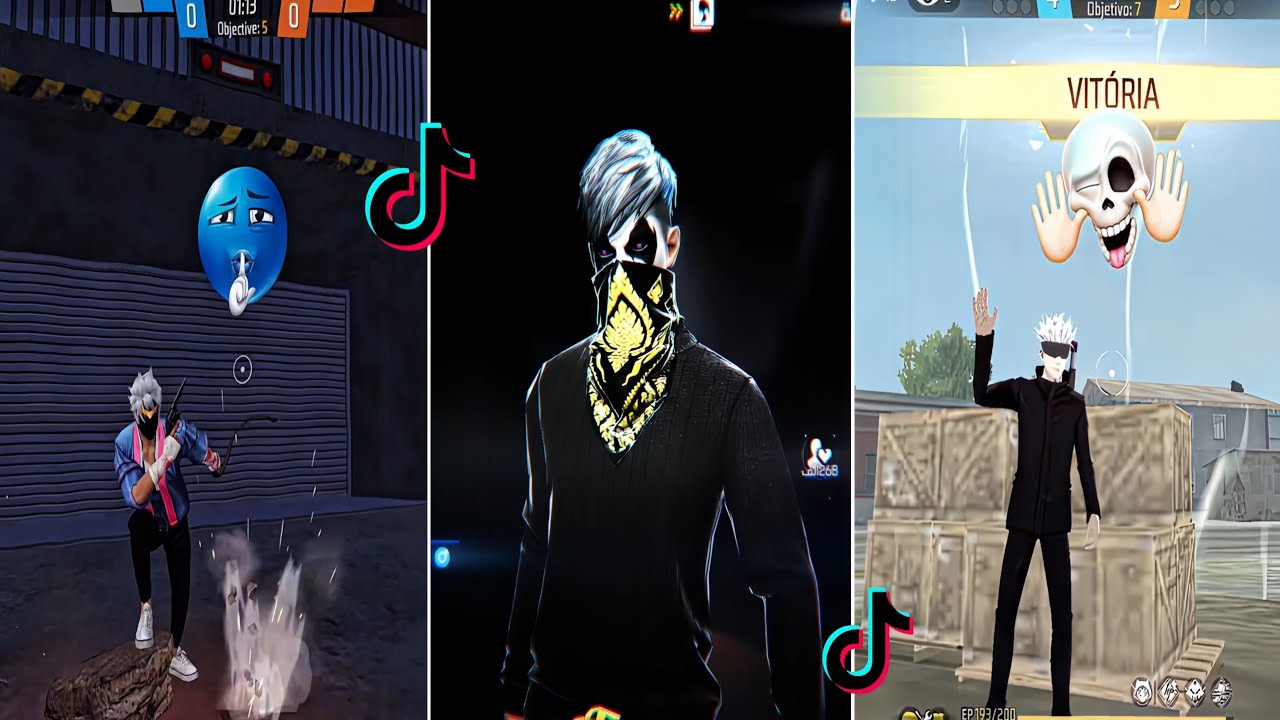 BEST VIDEO FREE FIRE 🥵💀 EDITS TIKTOK TROLL FACE 🥶☠️ P.180