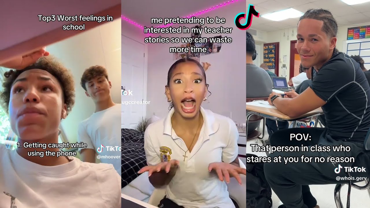 Relatable School TikToks That Slayyyyyy! TikTok Compilation #134