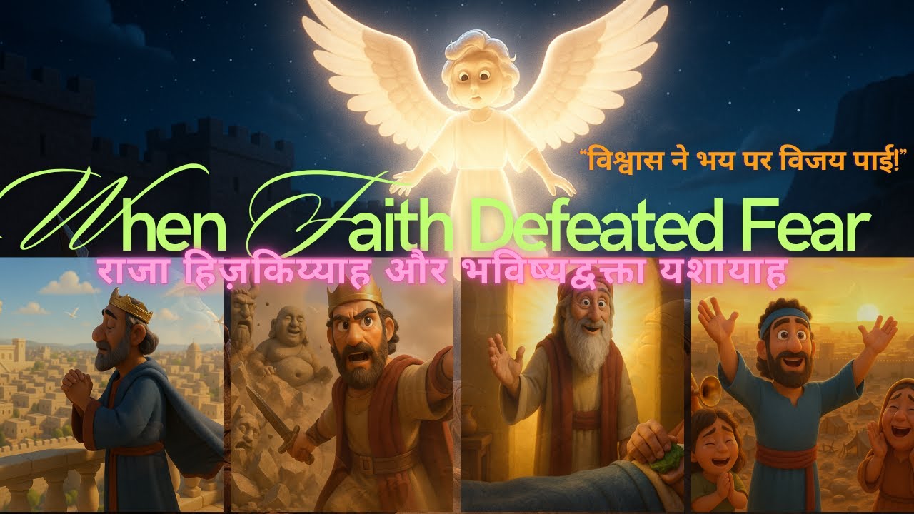 राजा हिज़किय्याह और भविष्यद्वक्ता यशायाह | When Faith Defeated Fear | Hindi Bible Short Stories.
