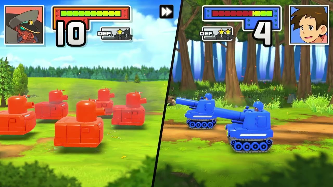 Advanced Wars Reboot camp Combate vs Mapas 2J Cueva Cisne Estilo 2