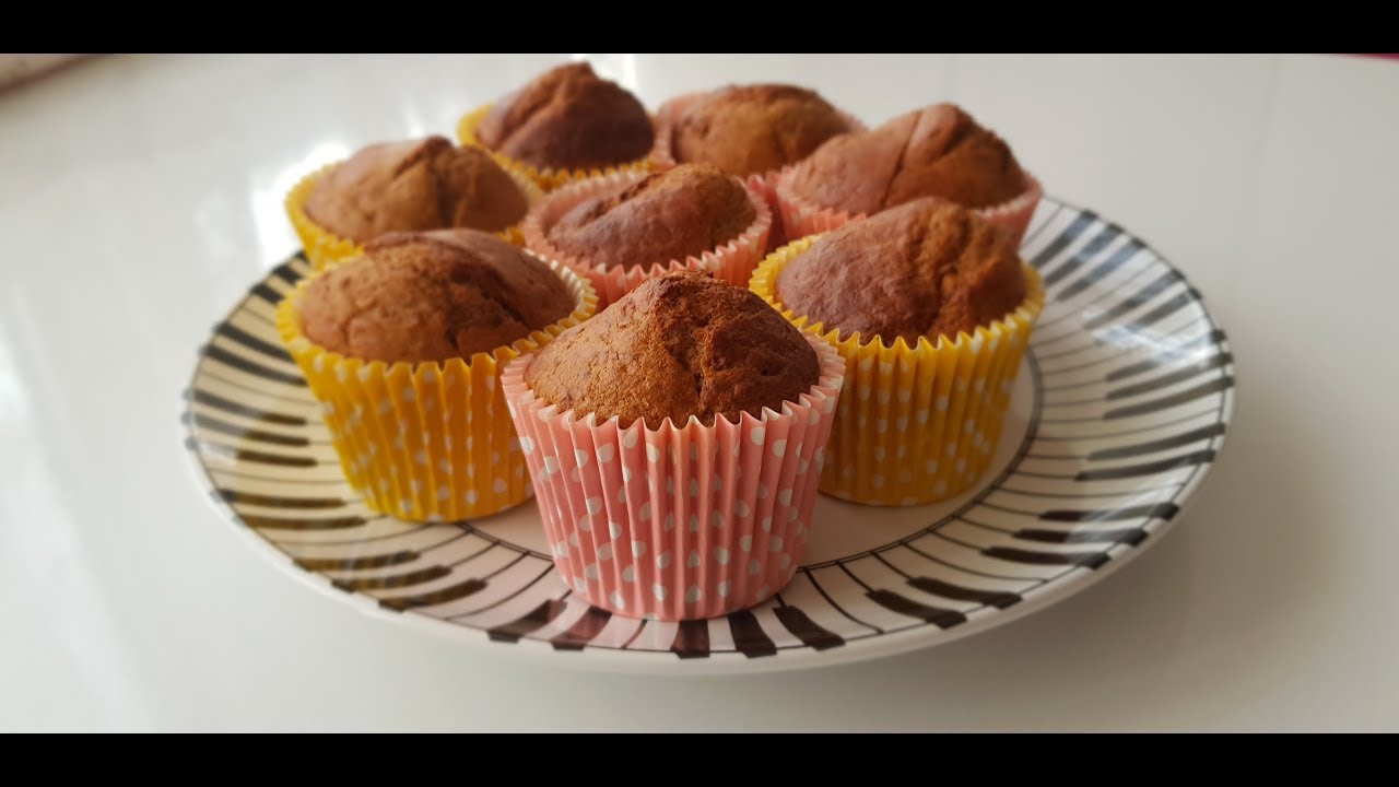 Puf puf kabaran, sağlıklı pamuk kek 😍 Çocuklar tadına bayıldı 😀Üstelik ŞEKER kullanmadım 😉