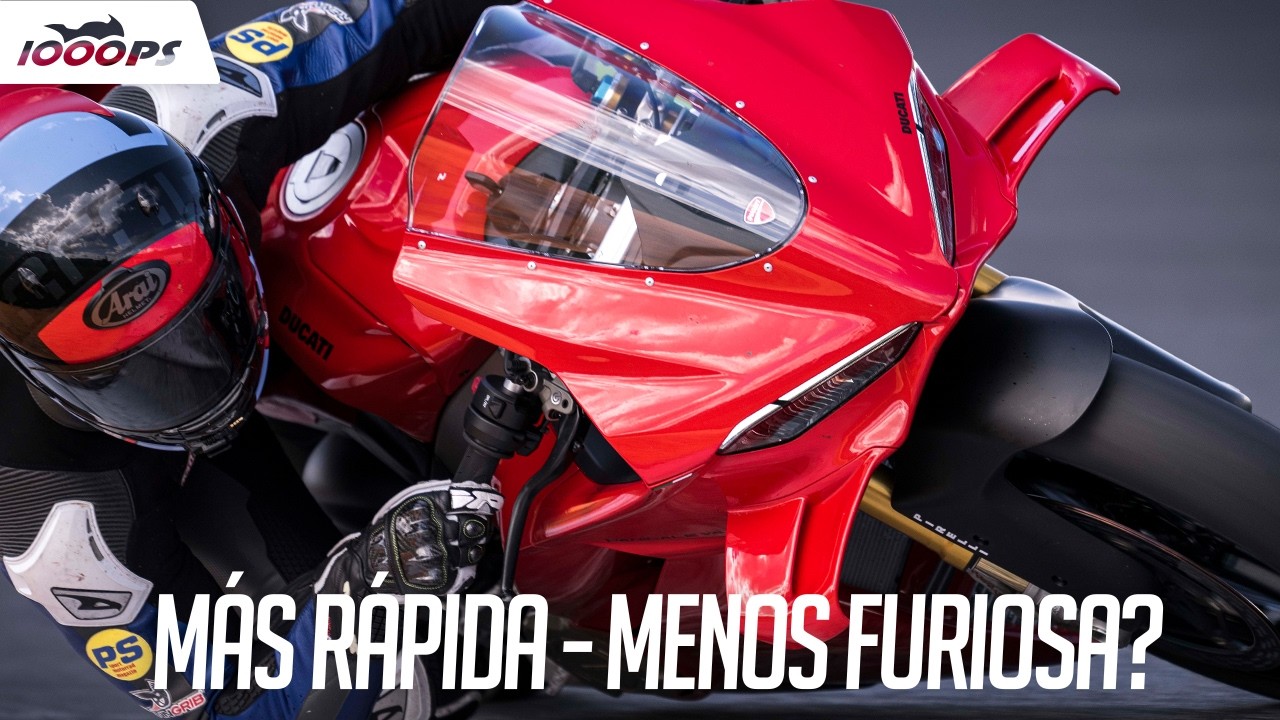 Ducati Panigale V4S 2025 - adiós al monobrazo pero, ¿cómo funciona?