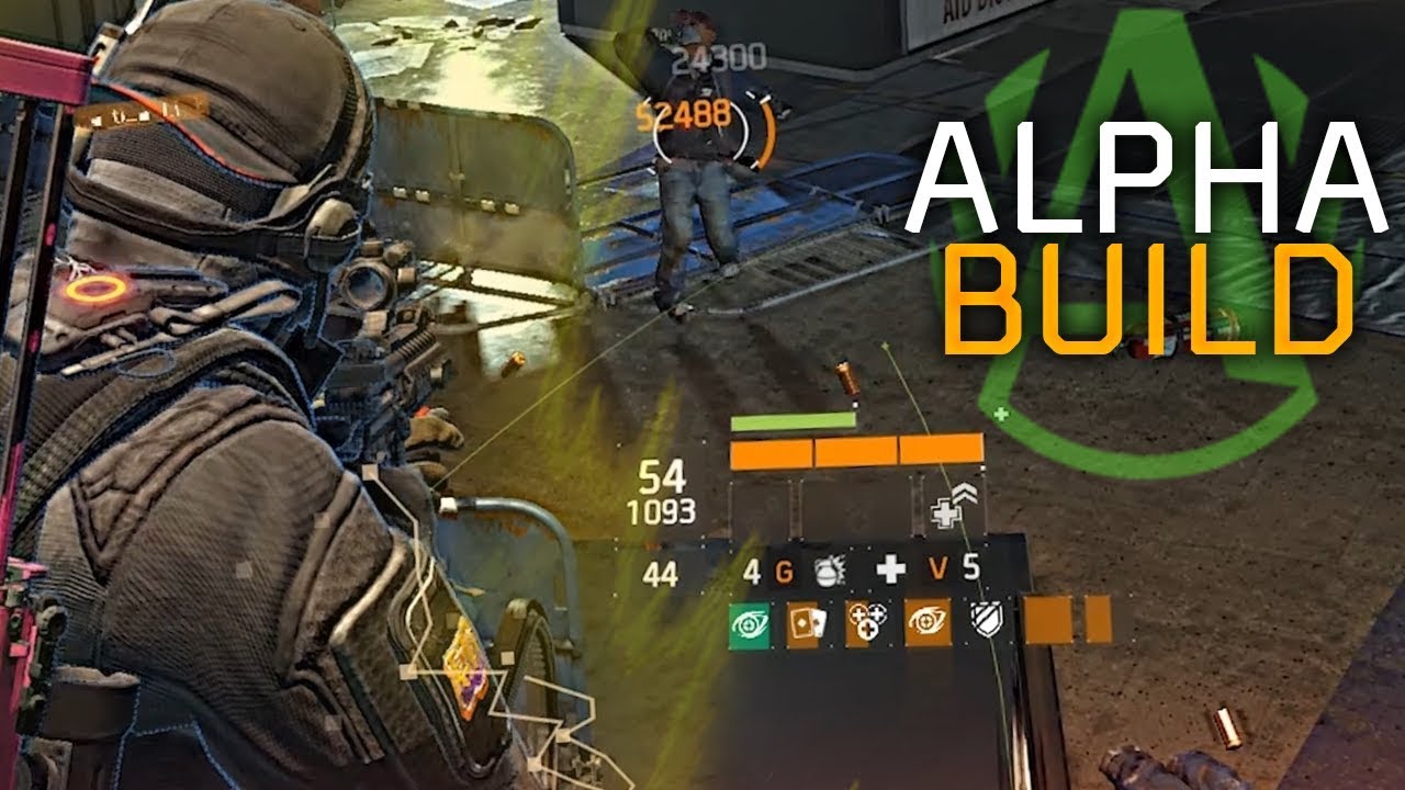 Alphabridge Classified PVP Build (The Division 1.8.3)