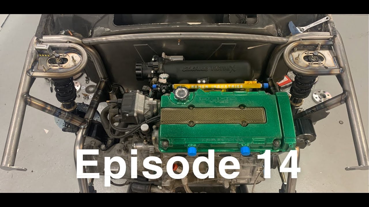 600 hp 79 civic build (Ep#14) Hubs and Traction Bars