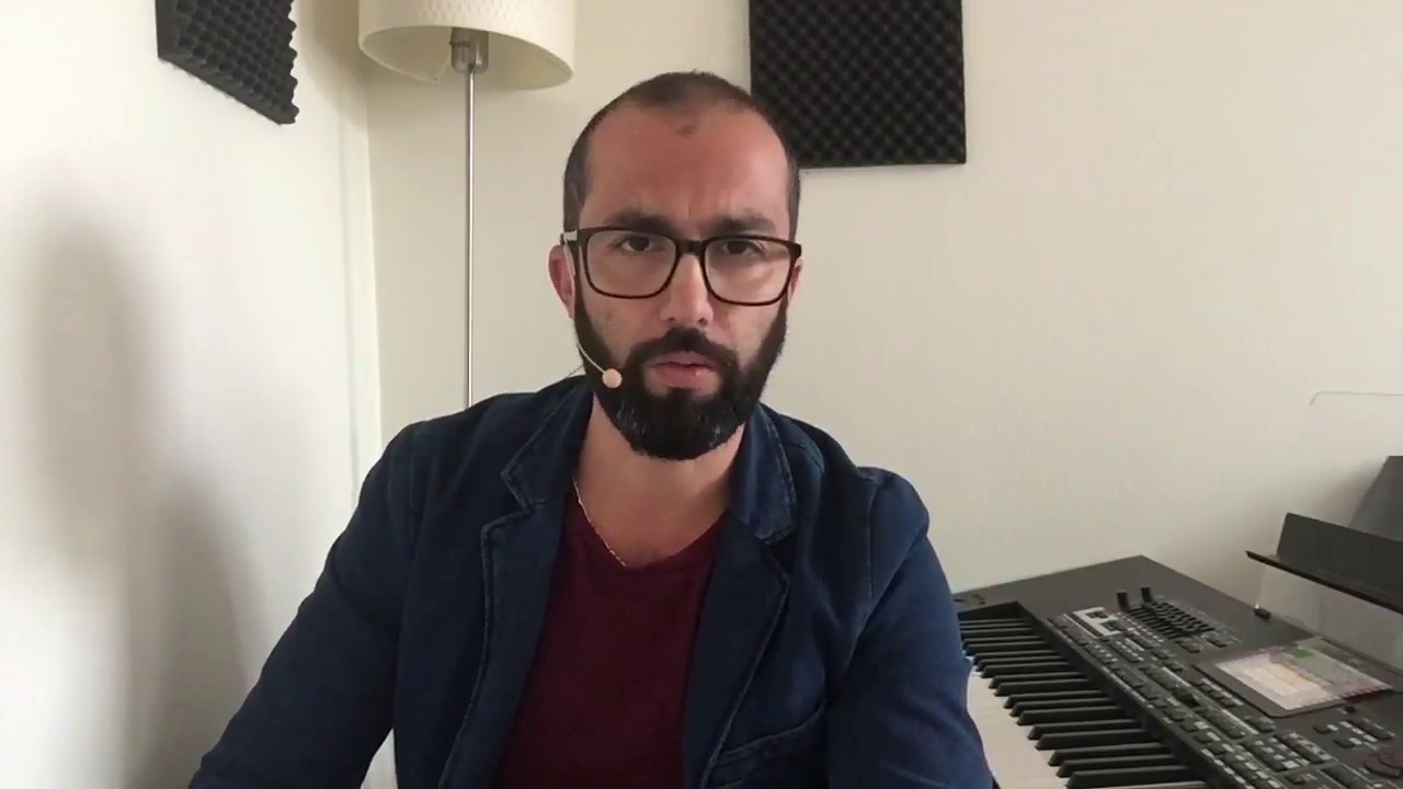 تعليم عزف اغنية طلعت يامحلا نورها بطريقة احترافية مع وليد المطعم