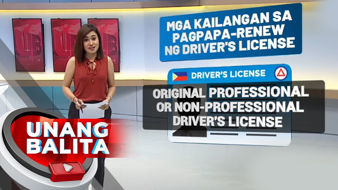 Driver's license renewal guidelines | UB
