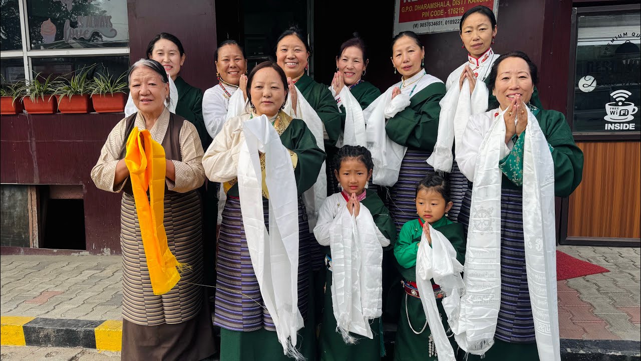 Warm Welcome to Your Holiness The 14th Dalai Lama //Kundun Back To Dharamshala// #blessedday 