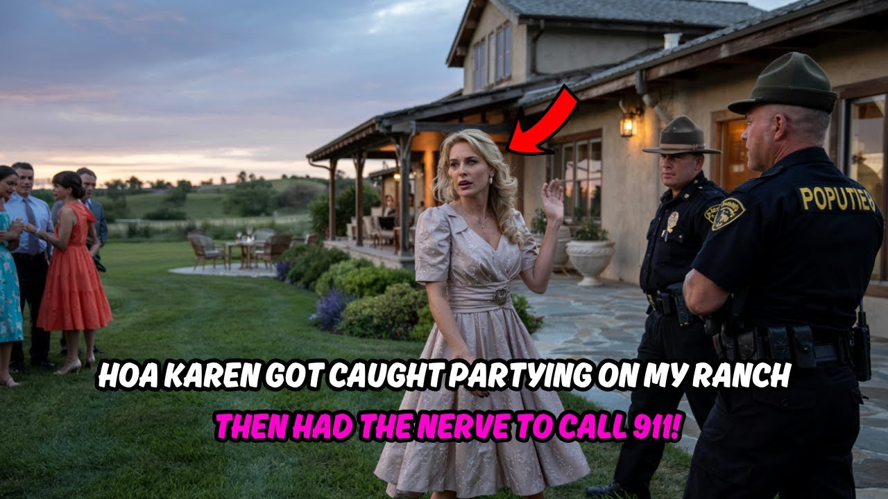 HOA Karen GOT CAUGHT Partying in My Ranch—Then Had the Nerve to Call 911!
