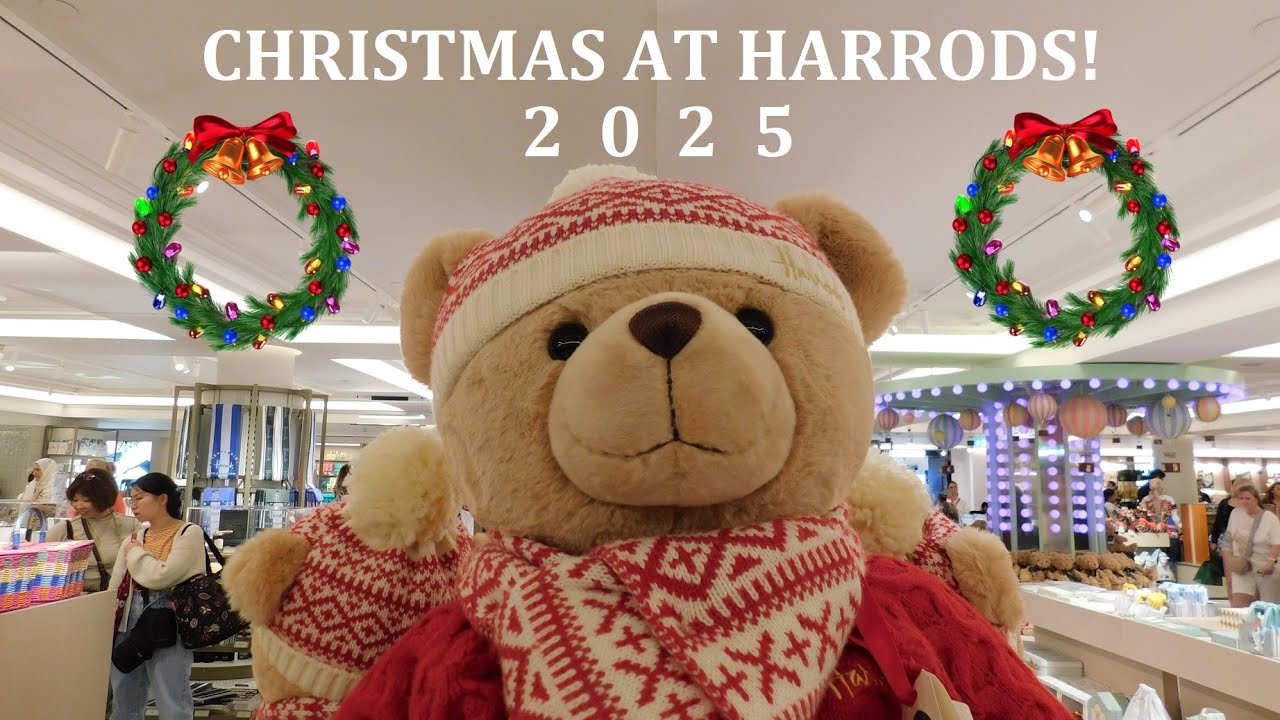 Inside The Harrods Christmas Shop! (2025) *FULL LUXURY FESTIVE TOUR*