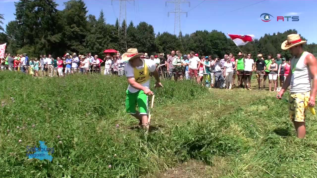 Bundesentscheid Sensenmähen 2014 - RTS Bericht