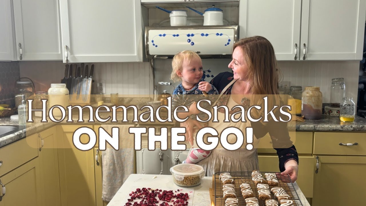 Easy to Make and Take Snacks from Scratch