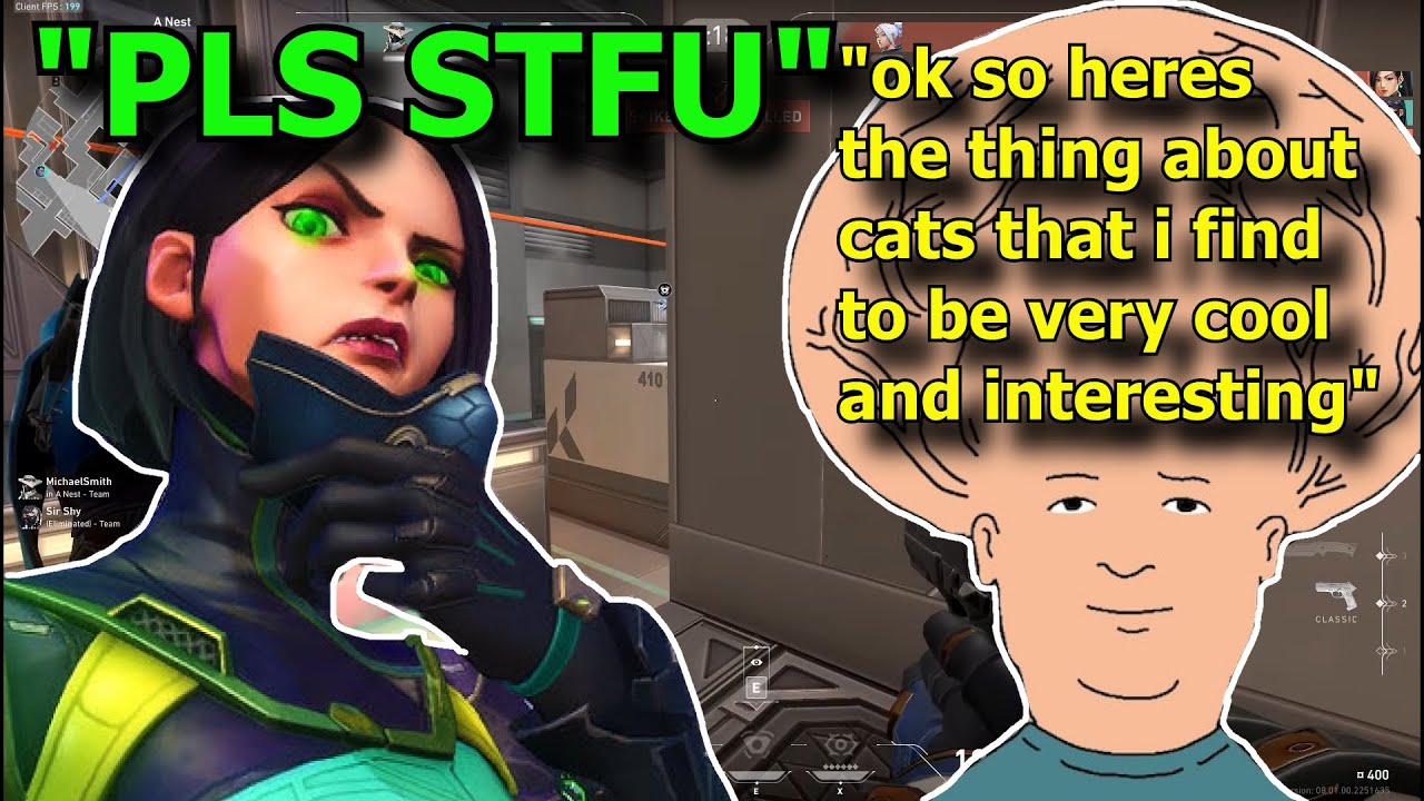 Talking Literally Non-stop in Valorant Ranked