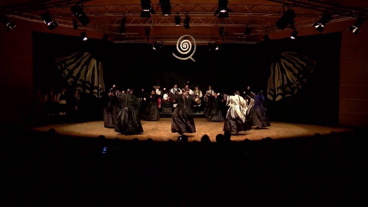 QUEIROA. Gala 2016. por bailar... Jota e muiñeira de Vilaquinte. Grupo de baile