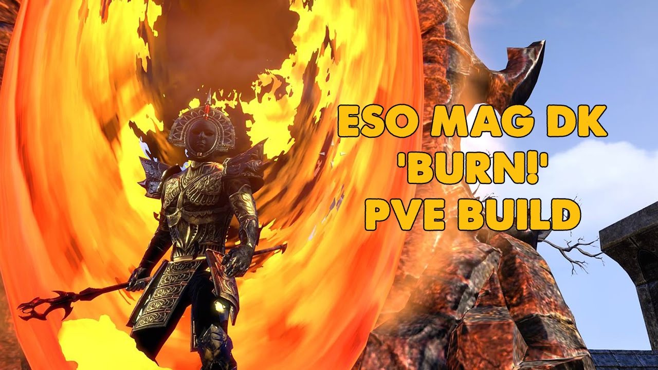 ESO - Magicka Dragonknight PVE build 