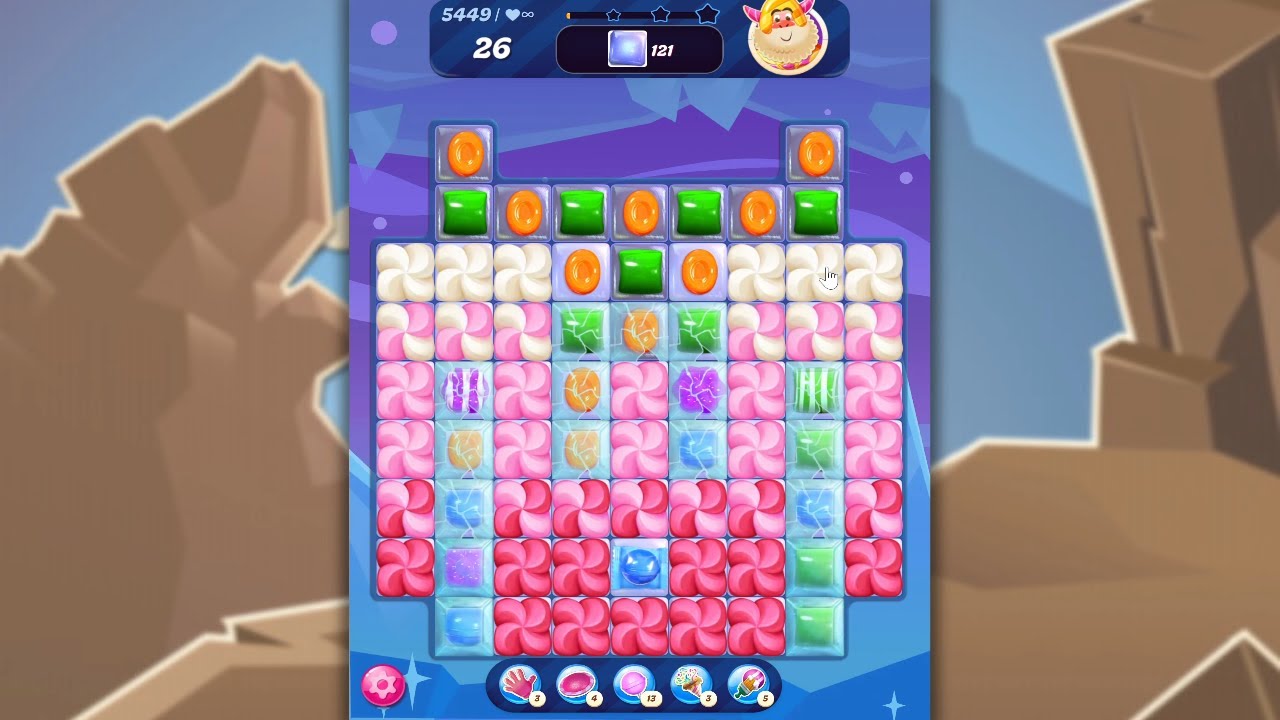 Candy Crush Saga LEVEL 5449 NO BOOSTERS&nbsp;(new version)🐟☑️