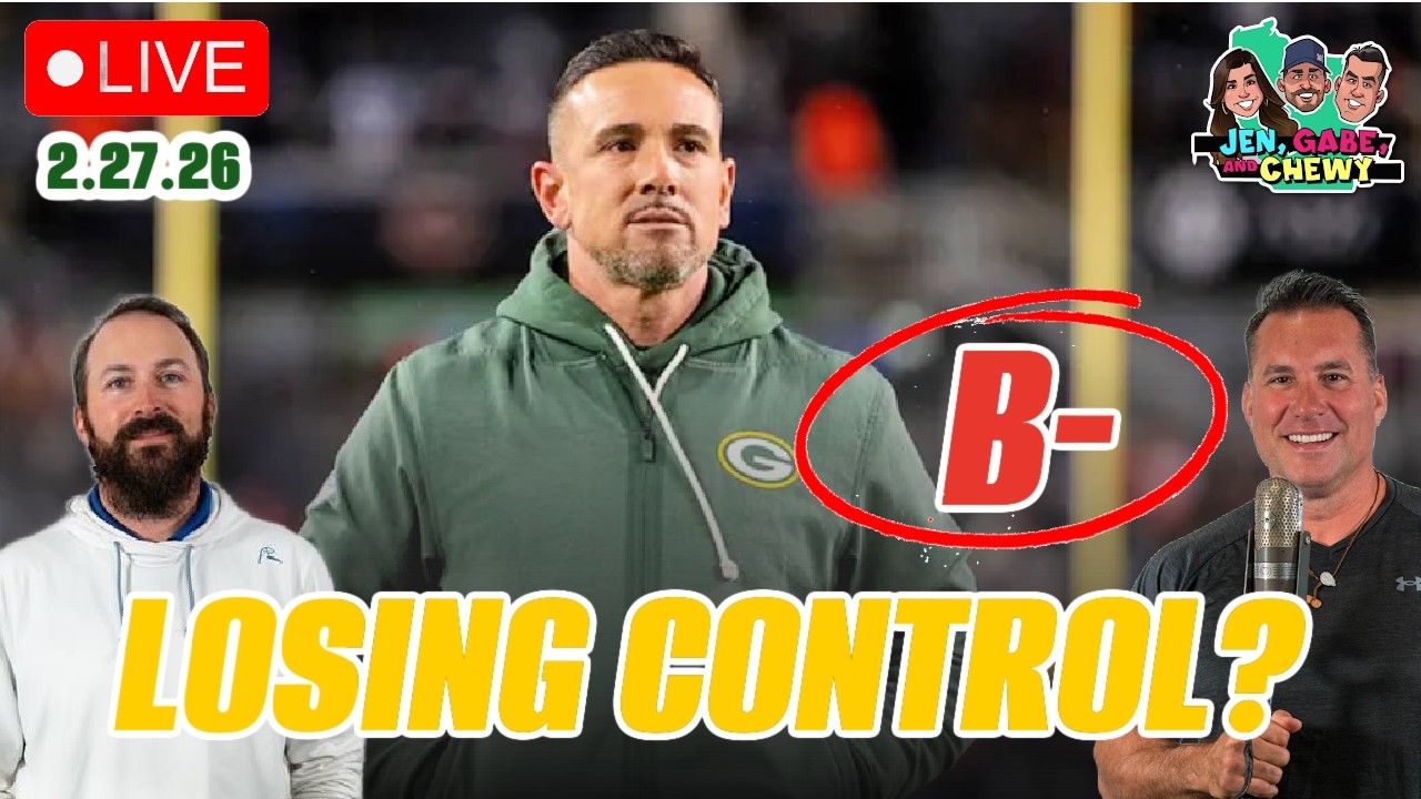 LIVE REACT: Did Matt LaFleur Lose the Packers Locker Room? | One of the NFL’s Worst Grades?!