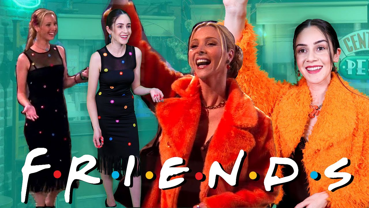 RECREATING PHOEBE BUFFAY'S OUTFITS - FRIENDS LOOKBOOK || Lucykiins