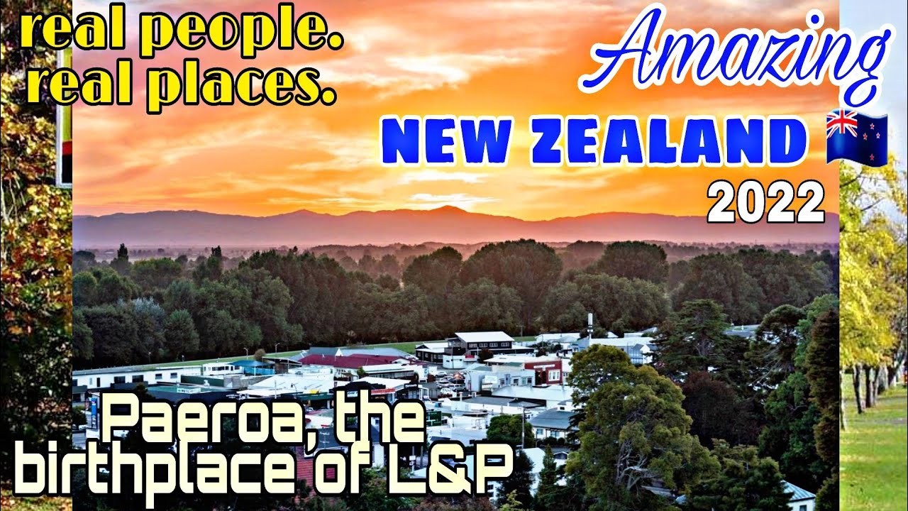 《4K》Walk| Paeroa, birthplace of Lemon and Paeroa 