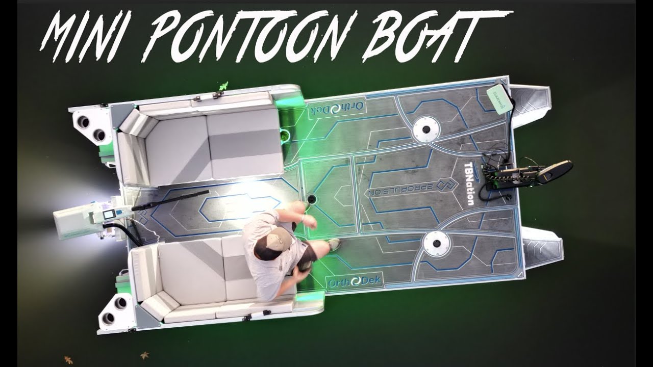 Pimping out a mini Pontoon boat! 