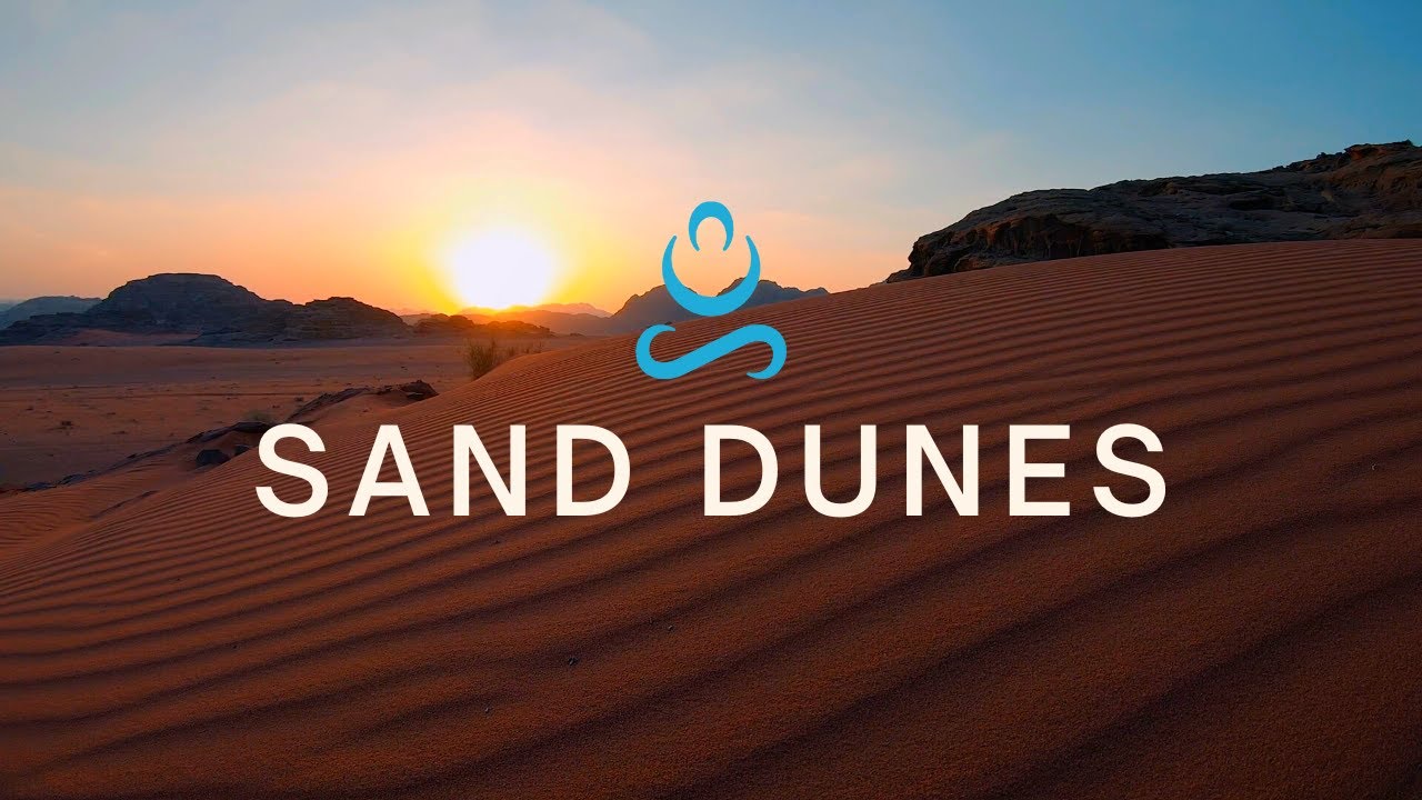 DESERT Dunes Ambience || 5 Hours of Calming Sandy Dunes Sounds, Sounds of the Sand for Relaxation