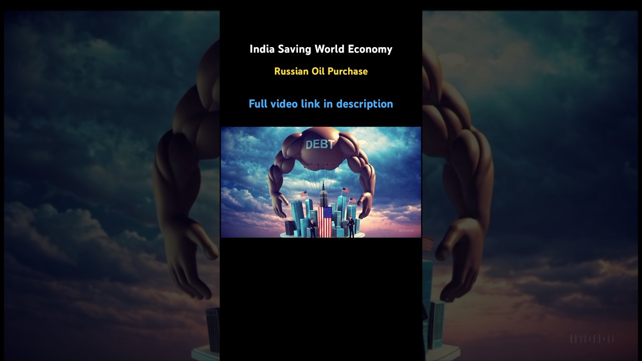 How India Protecting World from Recession by Purchasing Russian Oil | Crude Oil Economics  explained