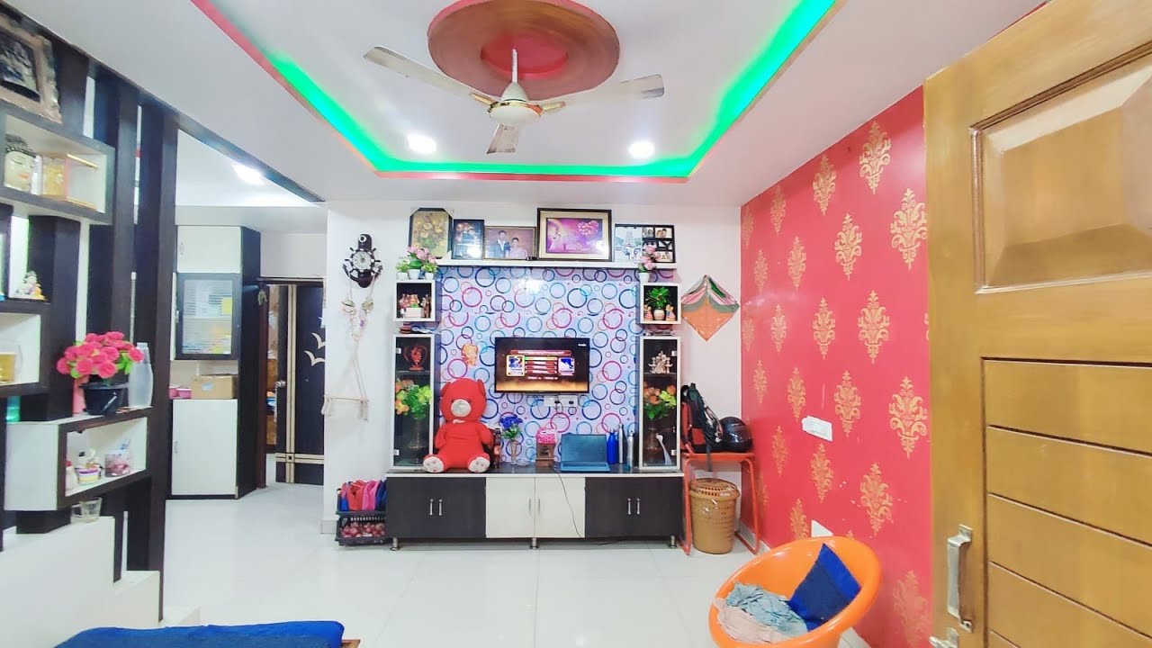 Fully furnished 2BHK Flat For Sale in Manikonda Hyderabad || 4 Years Old Only