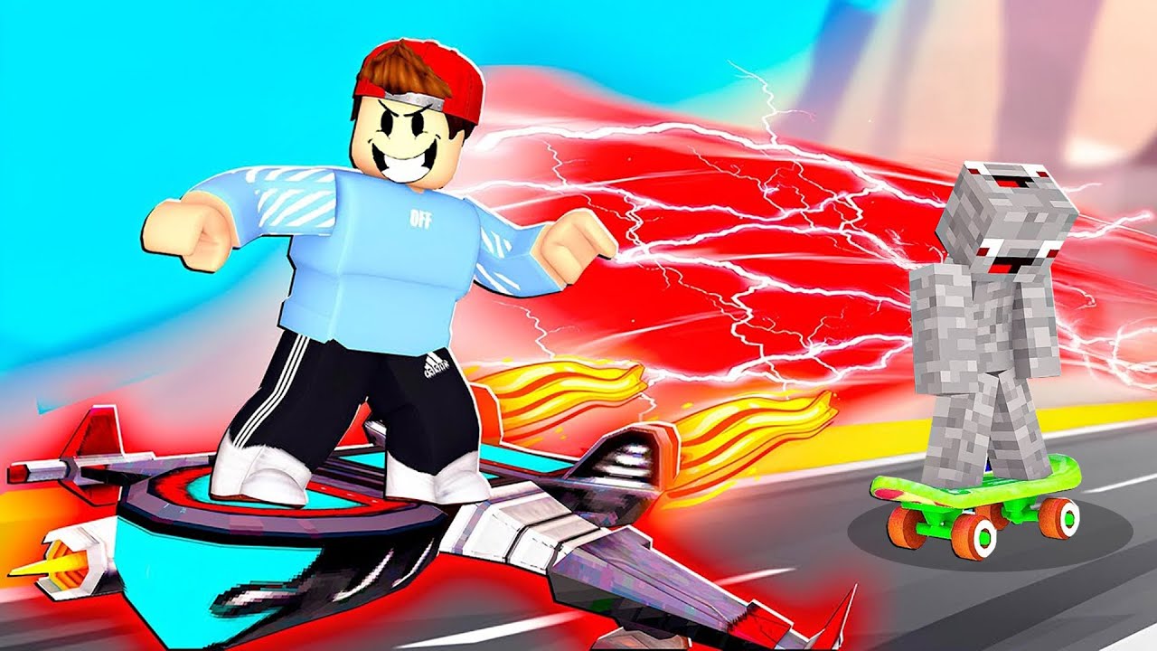 Ich CHEATE mit OP SKATEBOARD in Roblox!