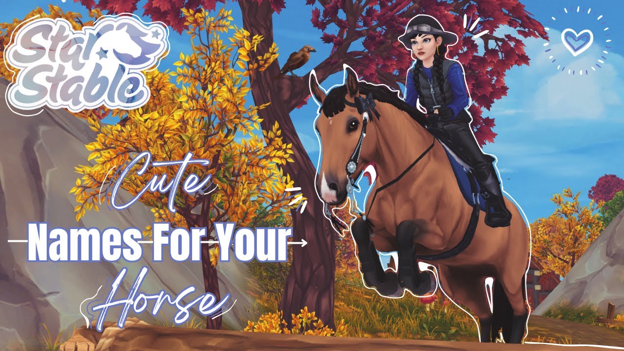 Cute SSO horse name ideas! *2023* 🌼🌷| Star Stable Online