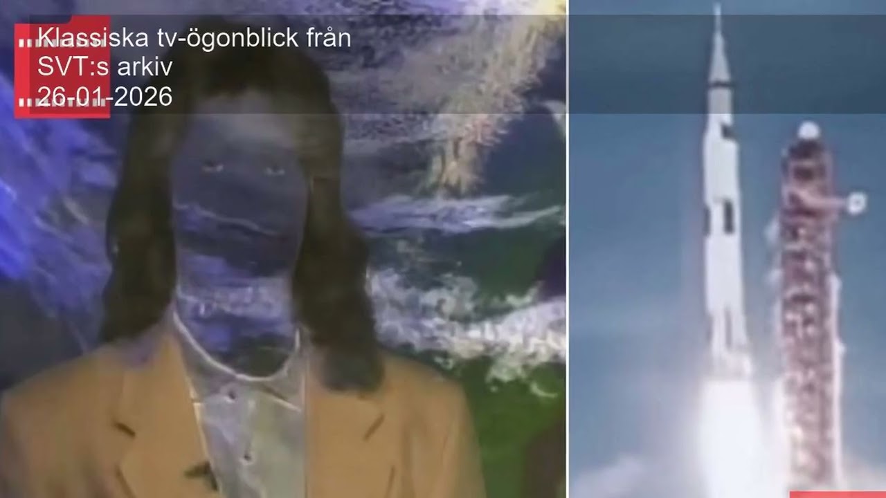 Klassiska tv-ögonblick från SVT:s arkiv