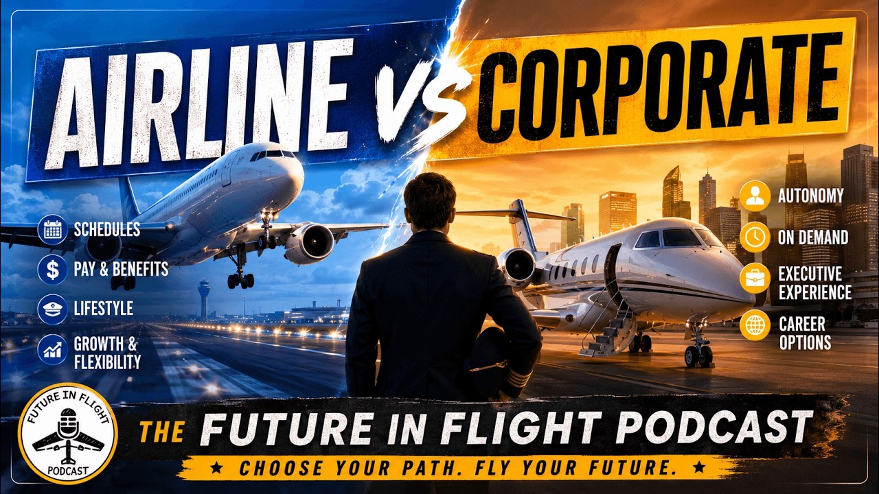 Airline or Corporate? Choosing Your Pilot Path + Learning from “YIKES!” Moments