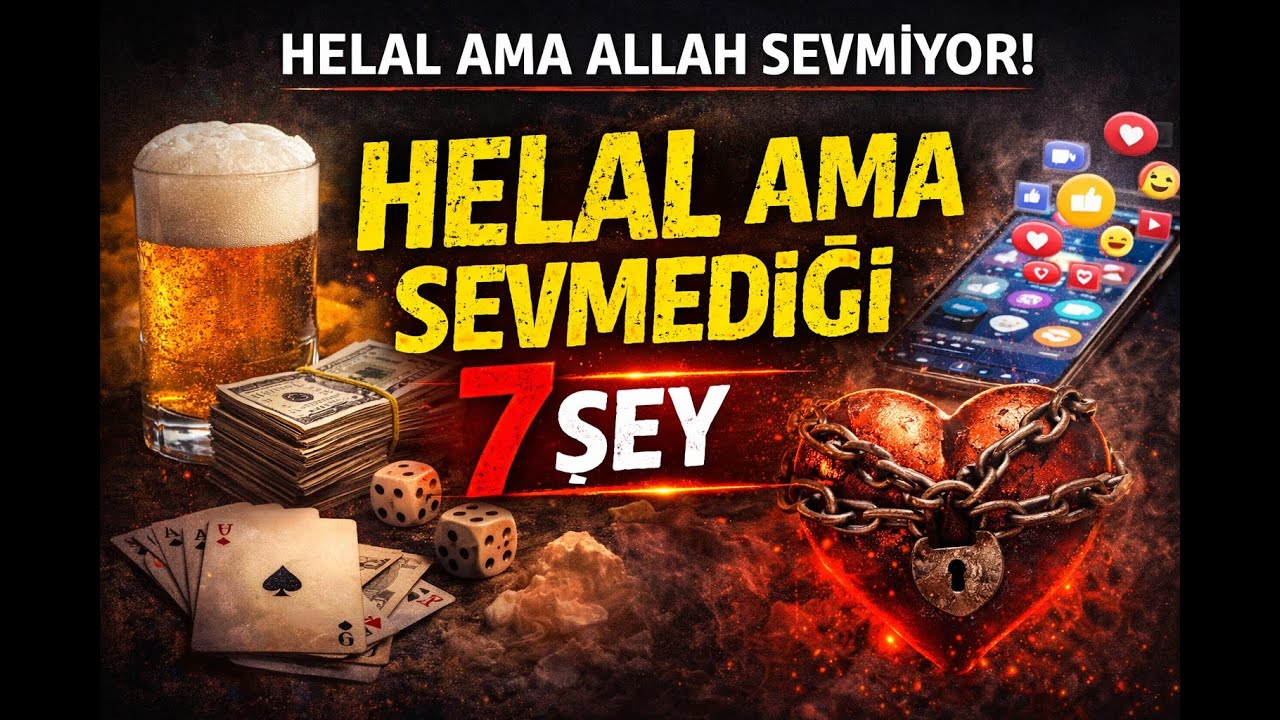 Allah’ın Sevmediği Ama Helal Olan 7 Şey - EbcediVefk