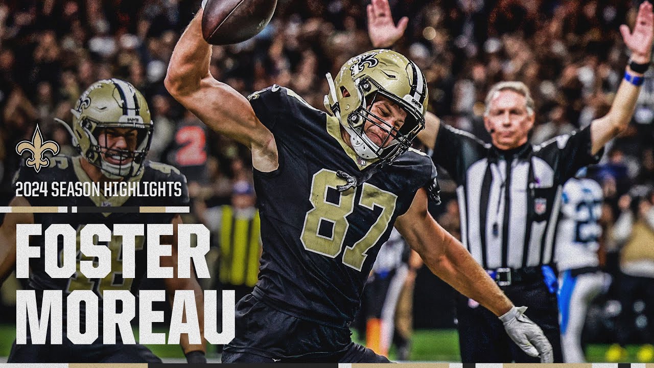 Foster Moreau's Best Highlights | 2024 NFL Season