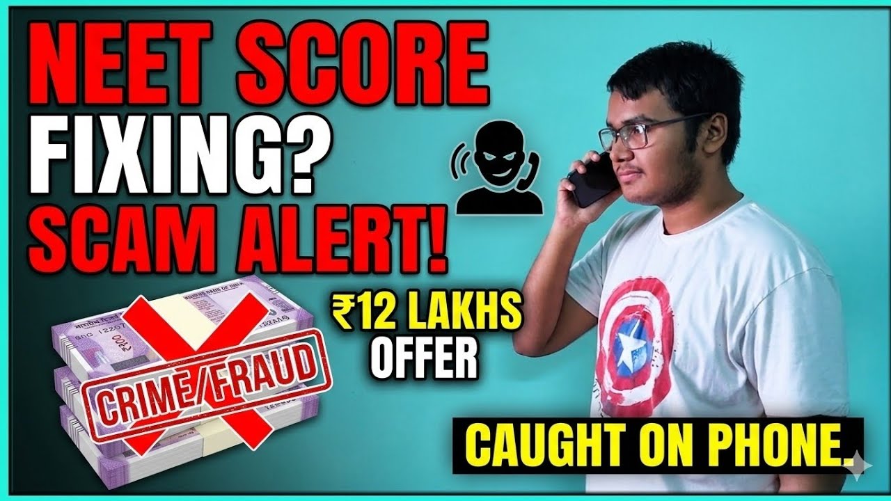 I Got a scam call for NEET score fixing🤔🤣🤣