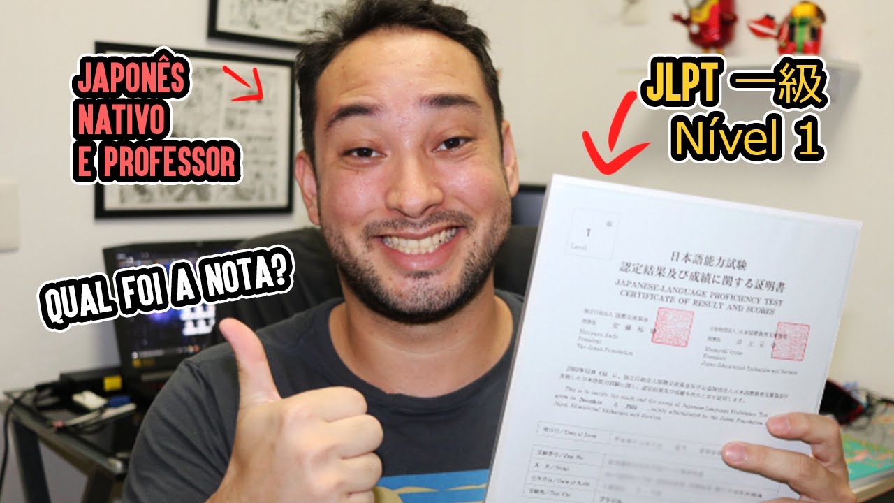 Japonês Nativo passa no JLPT Nível 1? - Exame de Proficiência em Língua Japonesa