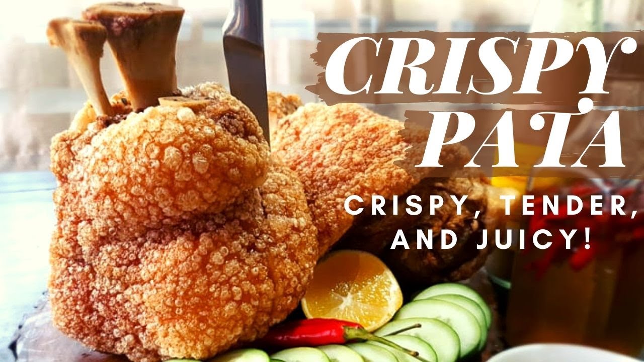 THE BEST way to cook CRISPY PATA |  Crispy Pork Hock | Crispy Pata Recipe | Chicharon Pata