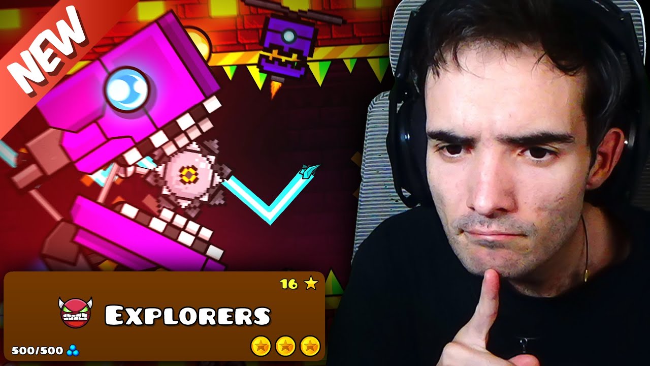 SALIÓ EXPLORERS... ¿Pero qué tan real es? (Geometry Dash 2.2)