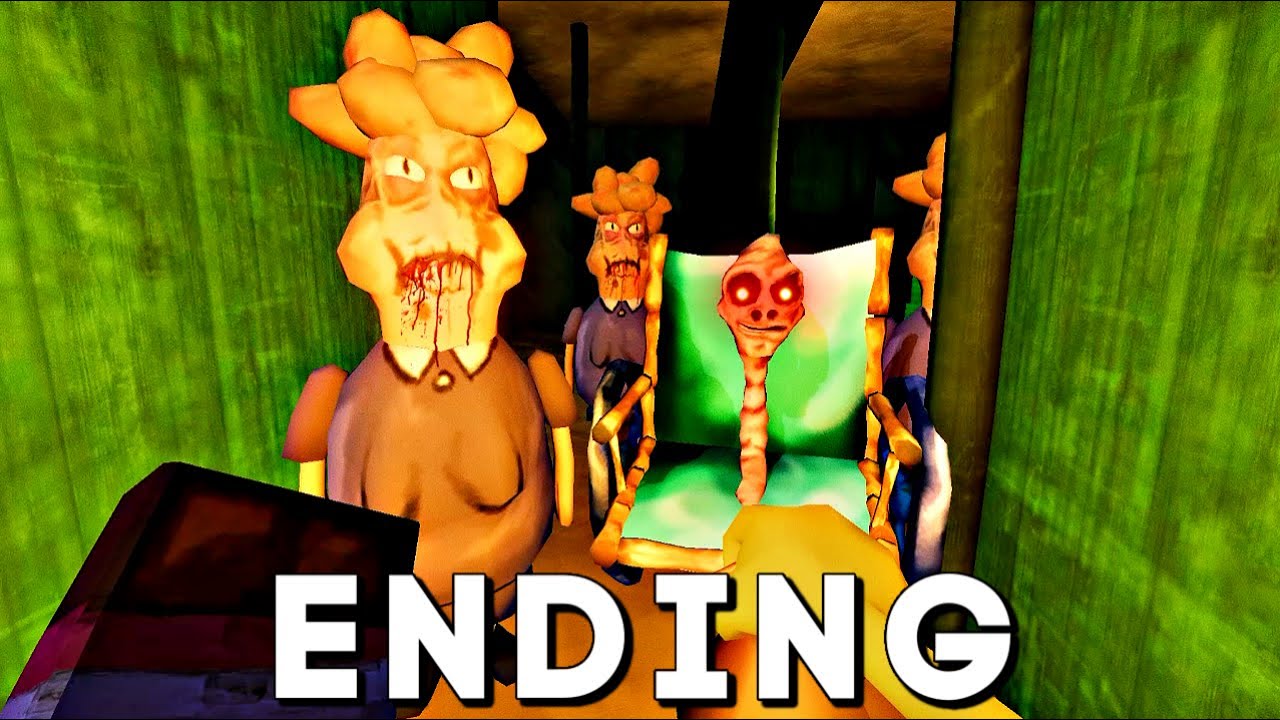 The Krusty Cellar - Full Walkthrough Gameplay (SHORT HORROR GAME)