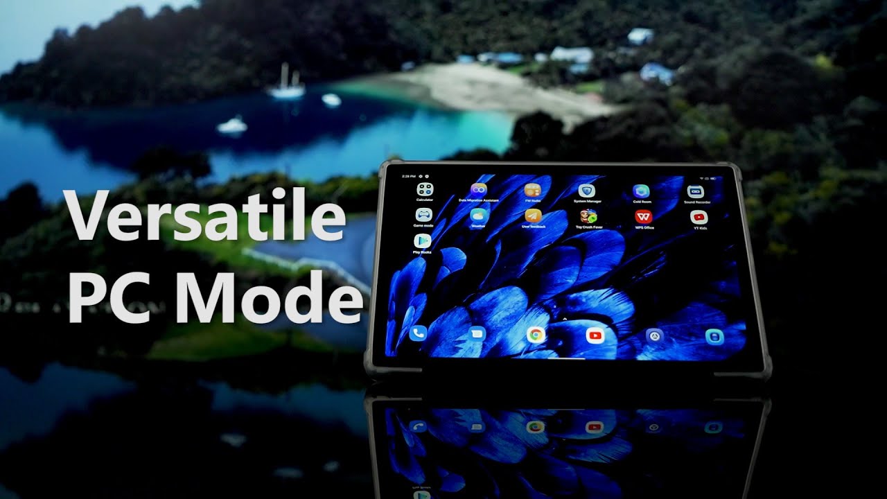 Blackview Tab 15 PC Mode | Keyboard Supported | Touch-screen Convenience | Easier Multitasking