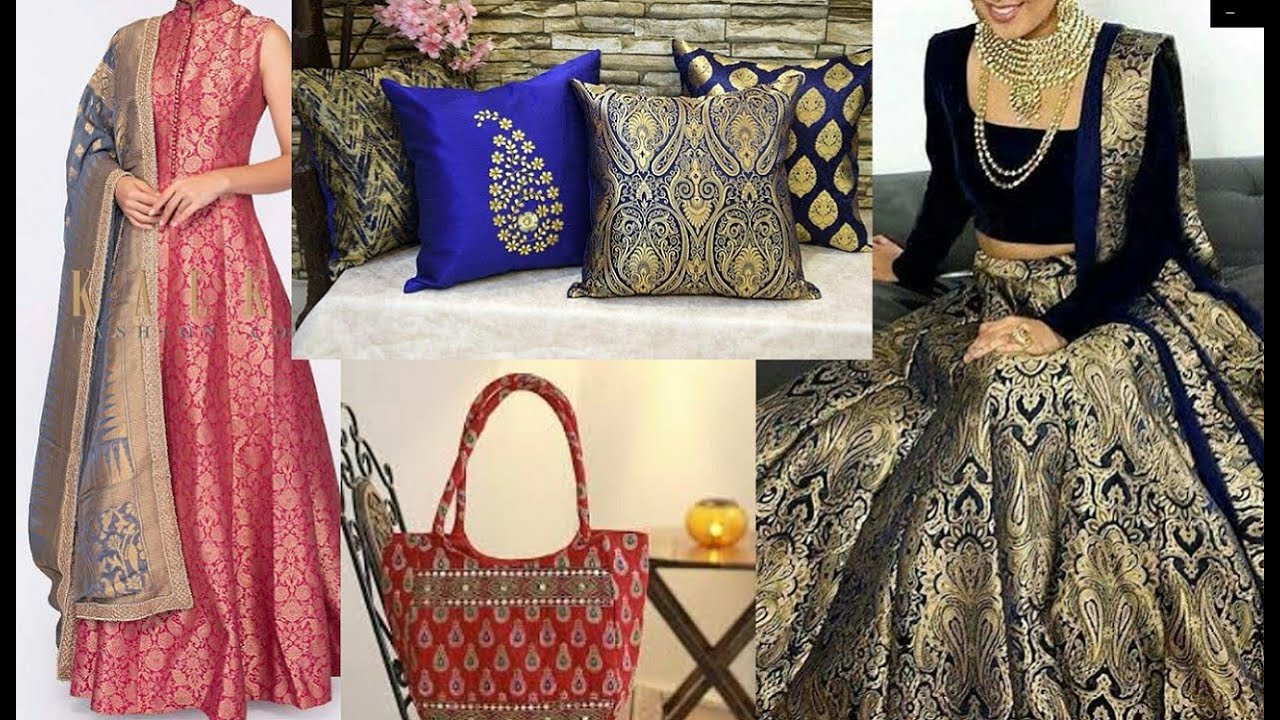पुरानी बनारसी साड़ी का उपयोग कैसे करें How To Reuse Old Sarees HINDI.