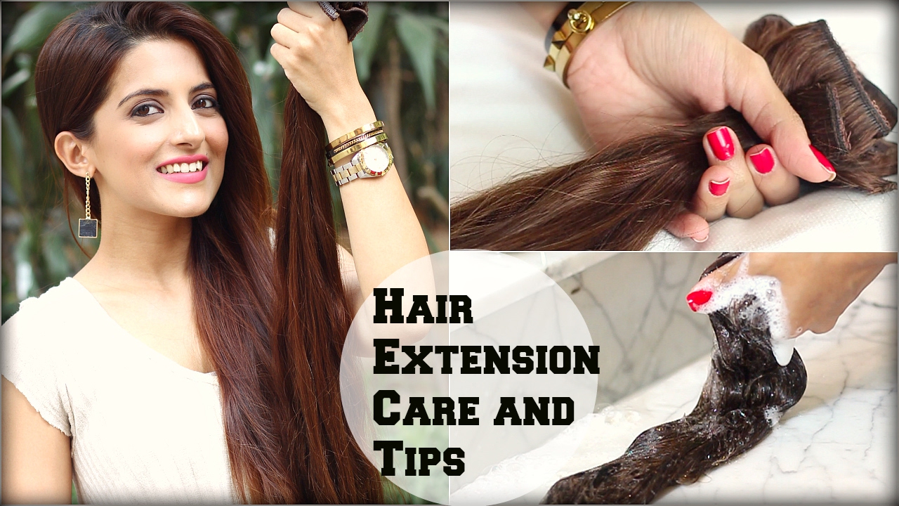 How To: Wash And Take Care Of Clip In Hair Extensions / Tips and Tricks