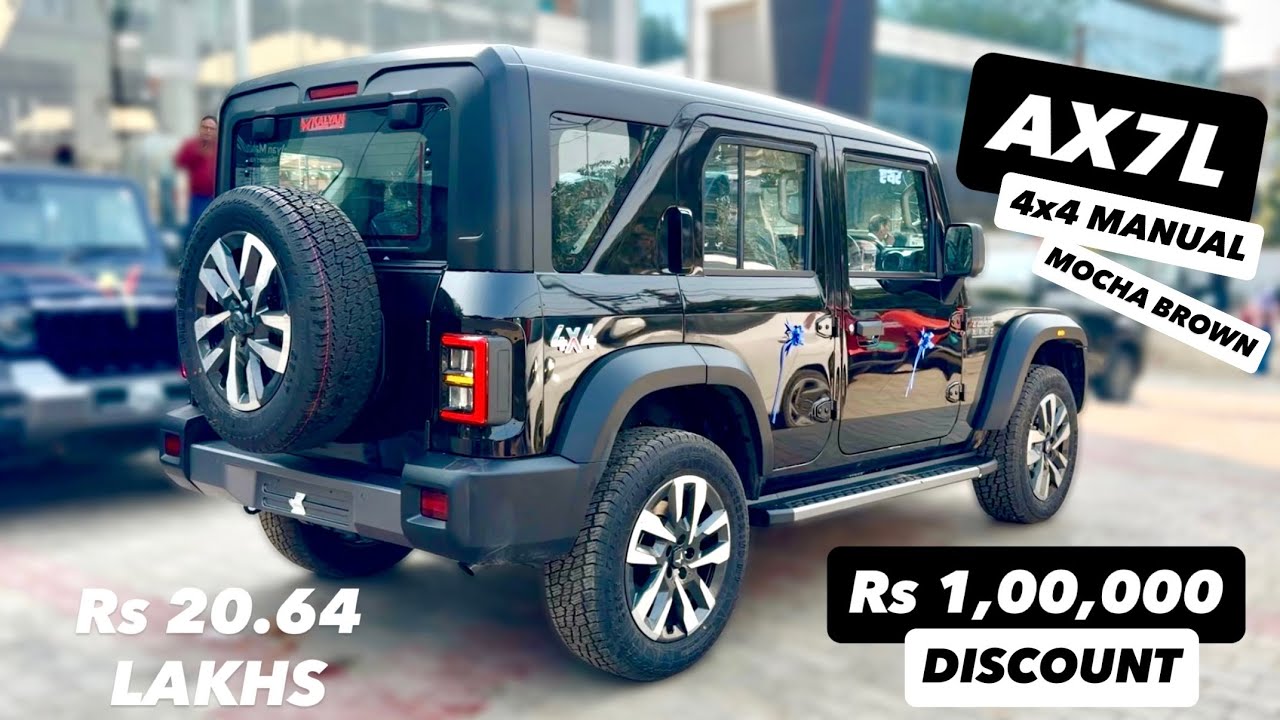 2025 THAR ROXX AX7L 4x4 DIESEL MT😍 Rs20.64 LAKHS❤️MOCHA BROWN 4X4 AX7L | Rs1,00,000 DISCOUNT ON AX7L